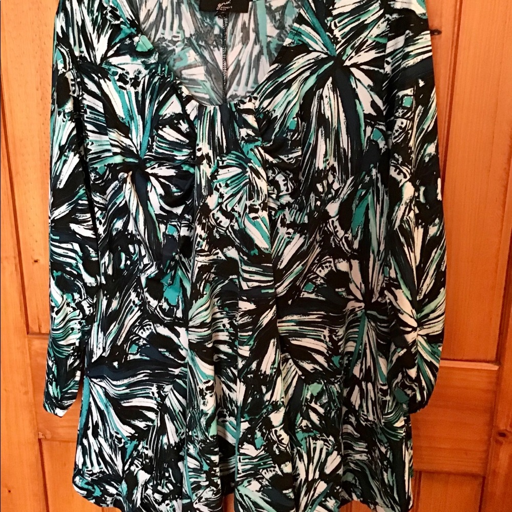 Flouncy Plus Size Top